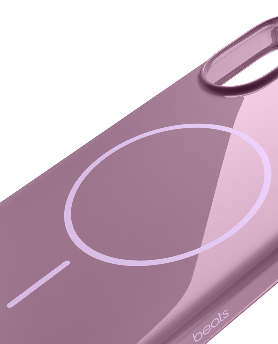 Beats iPhone 16 保护壳,展示 MagSafe 兼容性